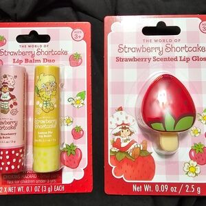Lip Balm & Gloss Set - Pink and Yellow
